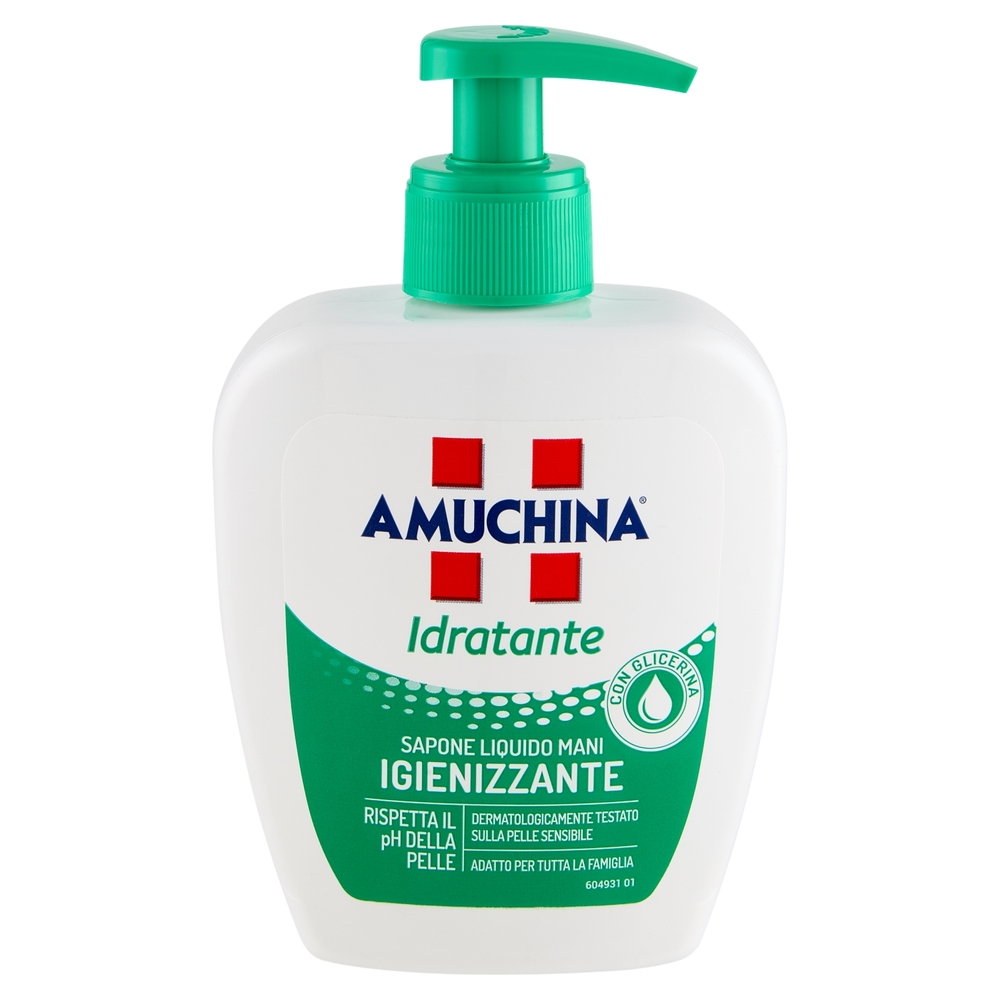 Amuchina Idratante Sapone Liquido Mani Igienizzante 250 ml